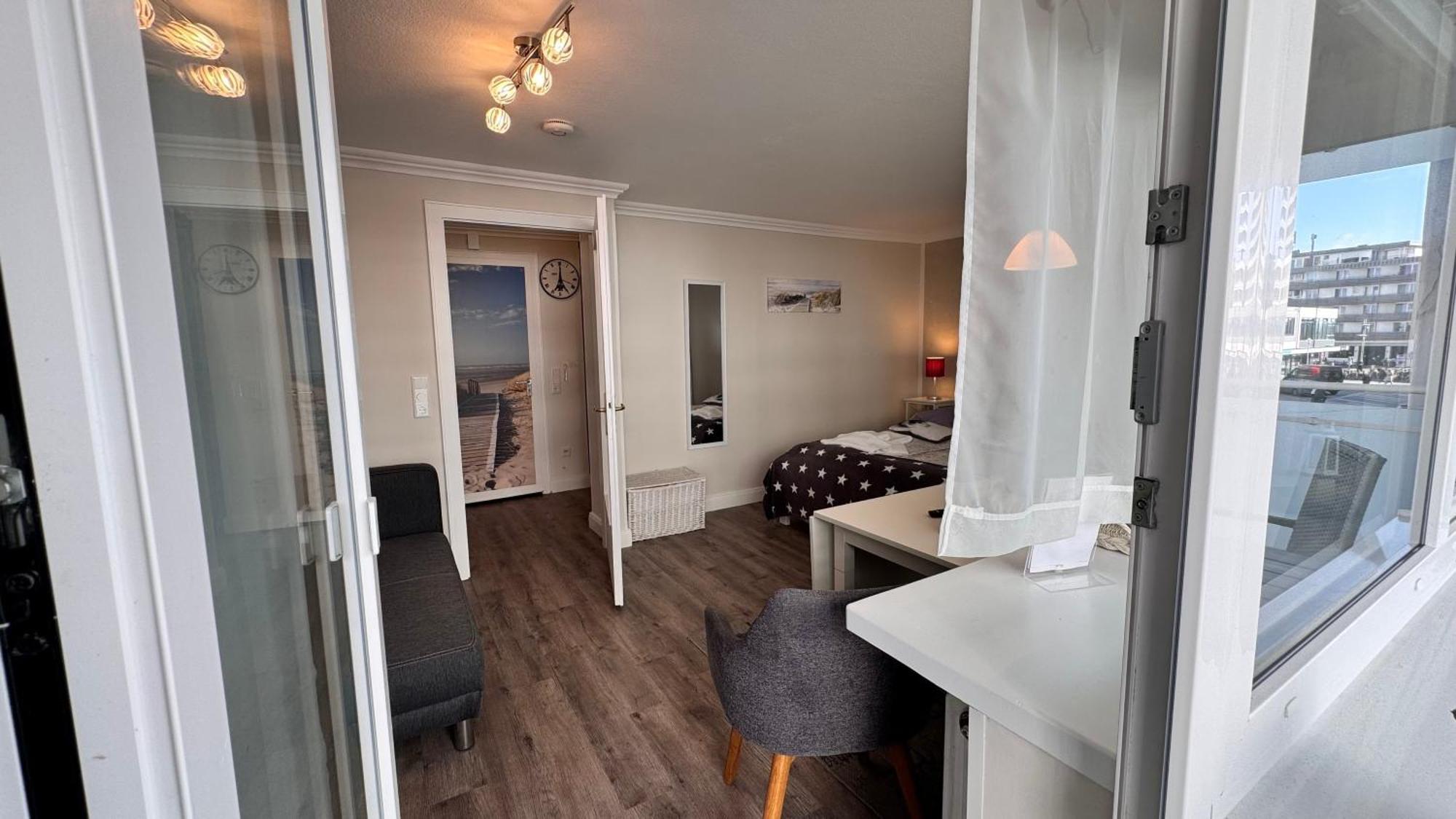 10-105, Sehr Strandnah, Im Herzen Westerlands, Westbalkon, 1 Zi Exterior foto